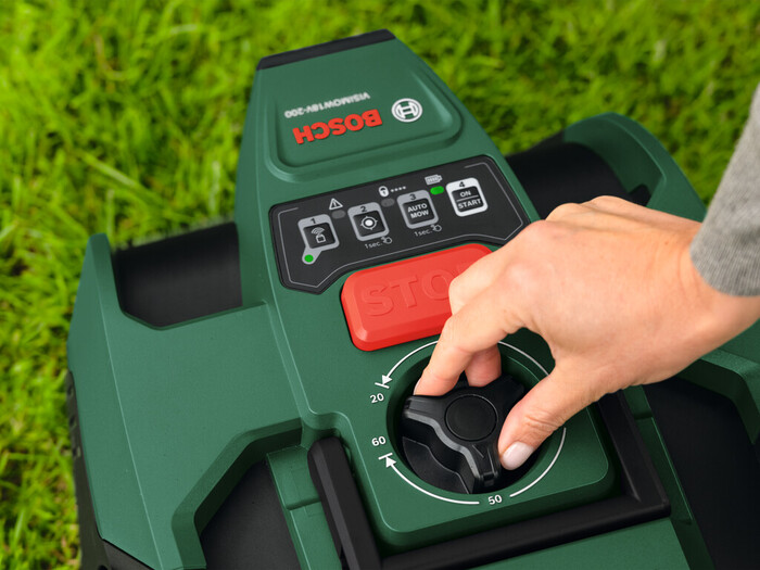 Bosch Visimow 18V-200 robotgressklipper 5,0 Ah